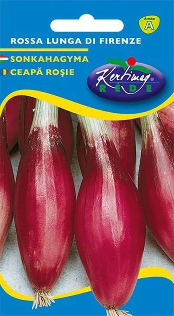Seminte ceapa - Seminte Ceapa Rosie Rossa Lunga di Firenze 2g Kertimag - Soi Italian Dulce si Alungit