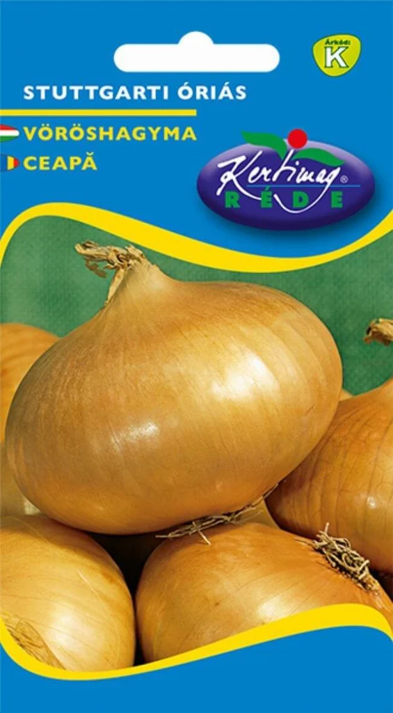 Seminte ceapa - Seminte Ceapa Stuttgarter Riesen 2g Kertimag - Soi Productiv cu Bulbi Mari si Pastrare Lunga