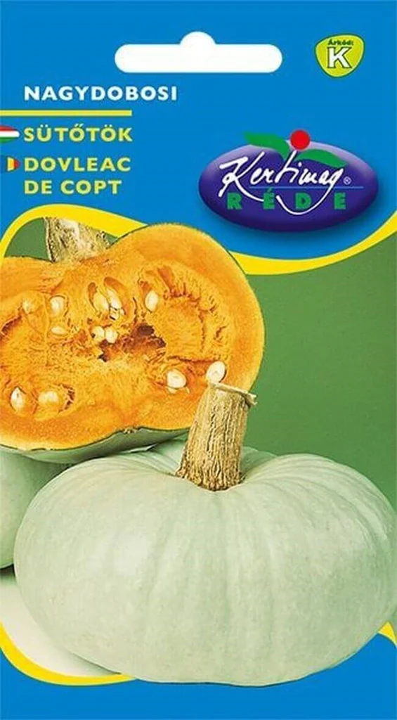 Seminte dovlecel / dovleac - Seminte Dovleac de Copt Nagydobosi 50g Kertimag - Cel mai Dulce Dovleac de Iarna