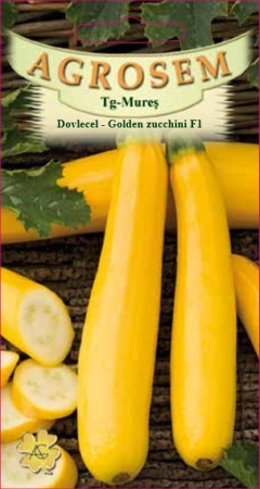 Seminte dovlecel / dovleac - Seminte Dovlecel Zucchini Golden F1 1.5g Agrosem - Dovlecel Galben-Auriu Productiv