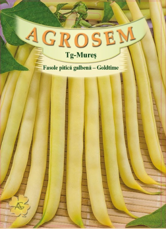 Seminte - Seminte Fasole Pitica Goldtime 100g Agrosem - Pastai Galbene Extra-Fragede