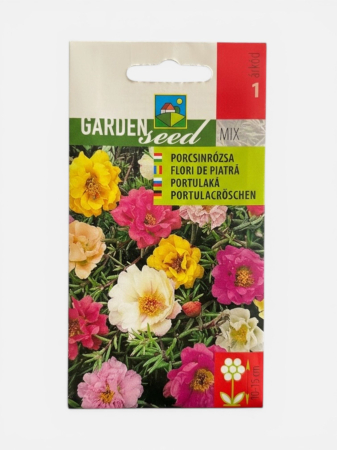 Seminte flori - Seminte Floarea de Piatra (Portulaca grandiflora) Amestec, 0.25 g, Kertimag