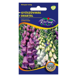 Seminte flori - Seminte Flori Degetel Amestec de Culori Kertimag 0.25g, Planta Bienala Inalta pentru Gradini Boeme