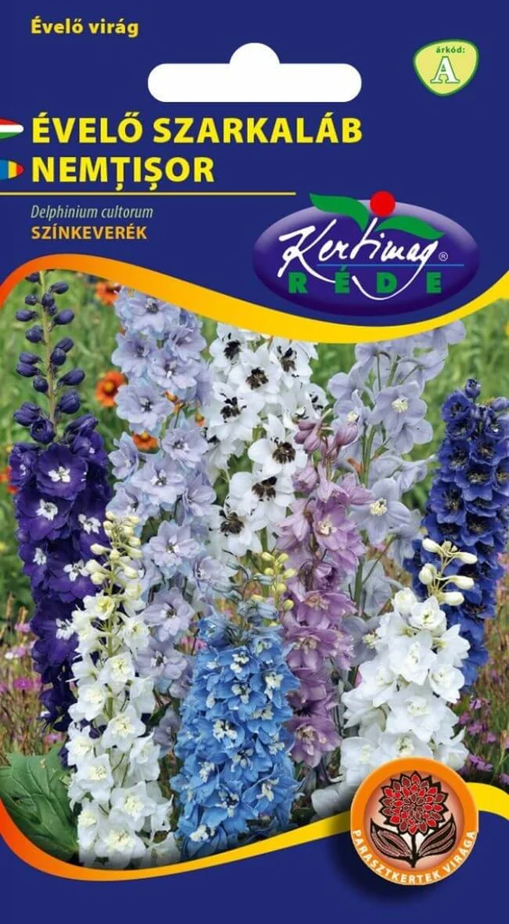 Seminte flori - Seminte Flori Nemtisori 0.25g Kertimag - Delphinium Cultorum Amestec