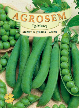 Seminte - Seminte Mazare de Gradina Zsuzsi 80g Agrosem - Gust Tradițional si Boabe Dulci