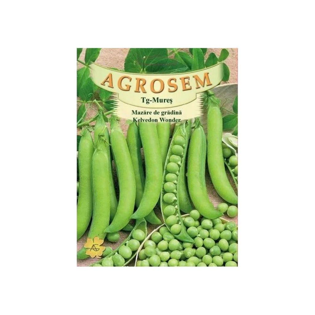 Seminte Mazare Kelvedon Wonder 400g Agrosem - Soi Timpuriu si Dulce Ambalaj Economic [1]