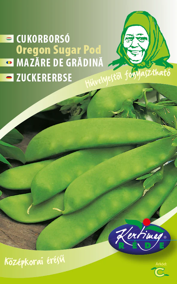 Seminte mazare - Seminte Mazare Oregon Sugar Pod 50g Kertimag - Mazare Zahatata de Mangetout