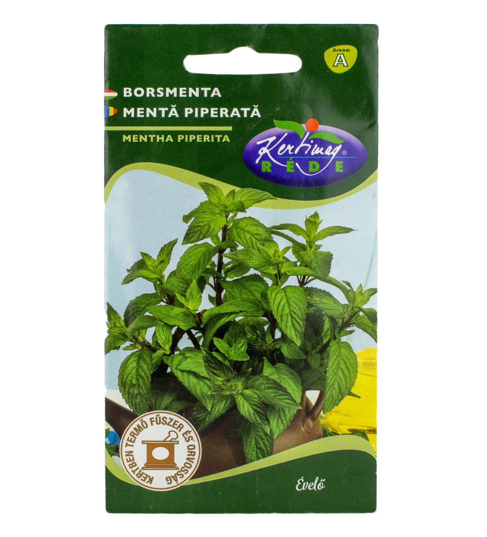 Verdeturi - Seminte Menta piperata 0.2g Kertimag - Planta Aromatica si Medicinala Perena
