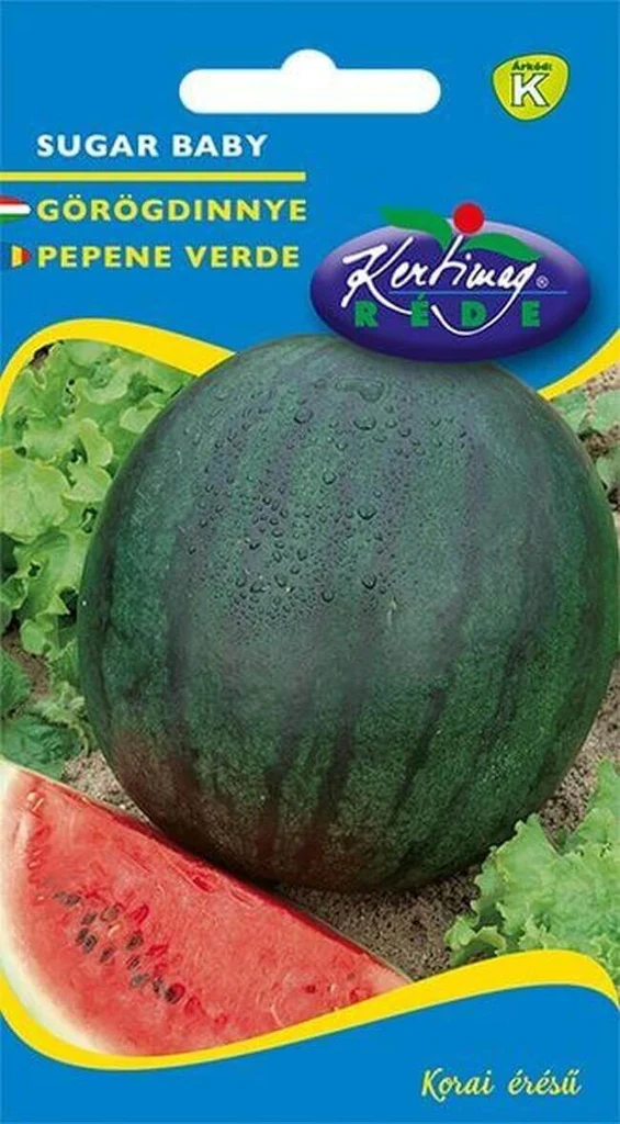 Pepene - Seminte Pepene Verde Sugar Baby 2g Kertimag - Soi Timpuriu si Foarte Dulce