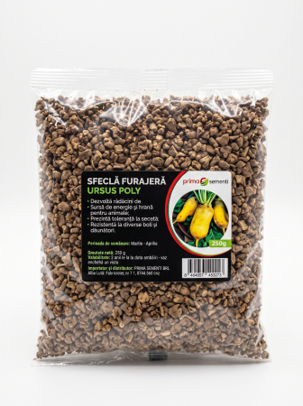 Seminte sfecla - Seminte Sfecla Furajera Ursus Poly 250g - Soi Galben Productiv pentru Ferme