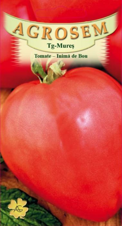 Seminte rosii - Seminte Tomate Inima de bou 0.2g Agrosem - Rosii Traditionale Mari si Carnoase