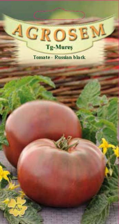 Seminte rosii - Seminte Tomate Russian Black 0.2g Agrosem - Rosii Negre Exotice si Nutritive