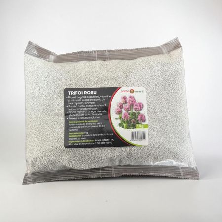 Seminte trifoi - Seminte Trifoi Rosu Rozeta, Punga 1 kg, Prima Sementi, Productivitate Ridicata si Rezistenta la Ger