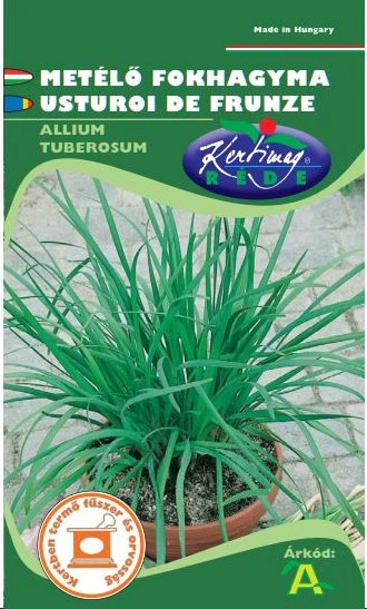 Seminte plante aromatice - Seminte Usturoi de Frunze 1g Kertimag - Usturoi Chinezesc Garlic Chives