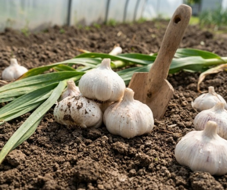 Seminte Usturoi de Plantat Madaidor Cutie 3 Bulbi - Soi Certificat cu Aromara Intensa si Bulb Mare [3]