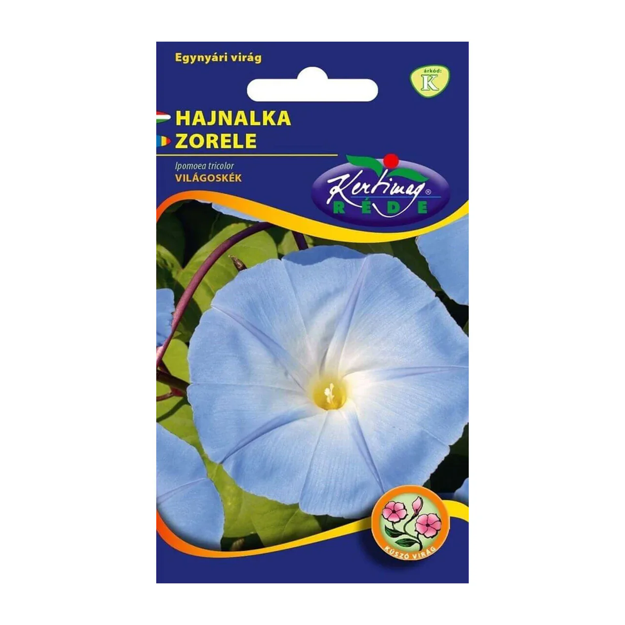 Seminte - Seminte Zorele Albastru Deschis, Plic 2g, Planta Agatatoare Ipomoea, Kerimag