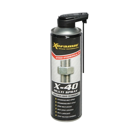 Spray si intretinere - Spray Multifunctional X-40 Ceramic Xeramic 500ml, Lubrifiant Tehnic pentru Curatare, Protectie si Deblocare Unelte