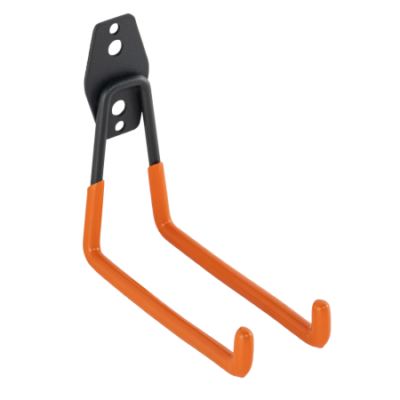 Diverse depozitare - Suport Perete pentru Unelte Bradas BASIC, Sarcina Maxima 15 kg, Otel Inoxidabil si PVC, 129 x 130 mm