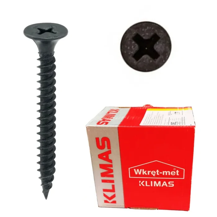 Surub Rigips Metal WKT-TN 4.2x70mm 250buc KSGM-42070 - Holszurub Autofiletant Negrat Gros pentru Fixare Adanca [1]
