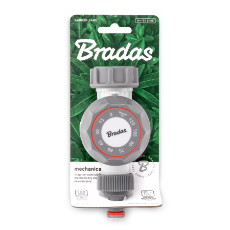 Timer Mecanic Apa 120 Minute Bradas, Temporizator Irigatii Direct Robinet 3/4 fara Baterii [1]