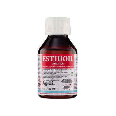 Insecticid - Ulei Horticol Estiuoil CE 100ml - Insecticid si Acaricid pentru Tratamente de Iarna si Primavara