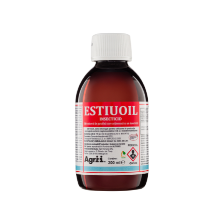 Insecticid - Ulei Horticol Estiuoil CE 200ml - Insecticid si Acaricid pentru 20L Apa