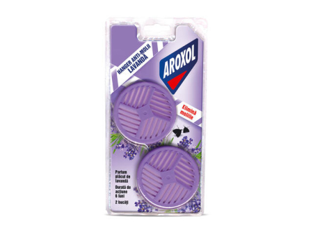 Insecticid - Umerase Anti Molii de Haine Aroxol Hanger Lavanda, Set 2 Bucati, Protectie si Parfum pentru Dulap si Garderoba
