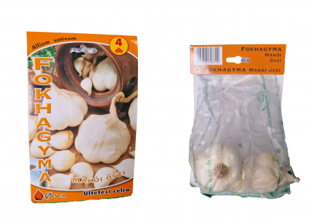 Seminte - Usturoi Makoi de toamna - bulbi 4 bucati, soi productiv si aromat