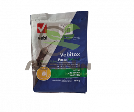 Vebitox Momeală rodenticidă- Pasta Defend 150 GR [0]