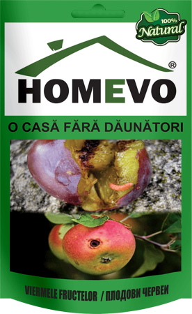 Insecticid - Viermele Fructelor Homevo 5g - Insecticid Natural Bio din Pamant de Diatomee