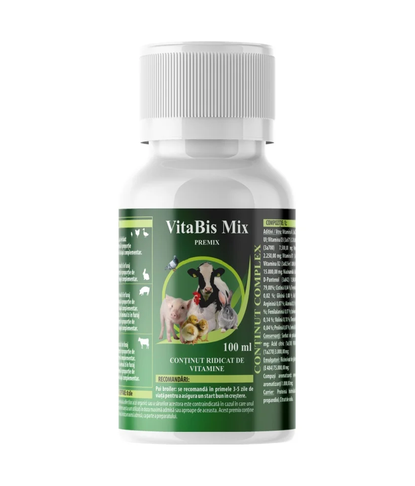 Produse Zootehnie - VitaBis Mix - 100 ml