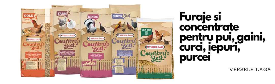Furaje si concentrate pentru pasari si animale de curte