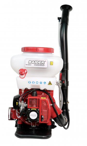 Atomizor cu motor pe benzina 3 cp, 14L 12/10m,cu pompa booster RDKMD02 [3]