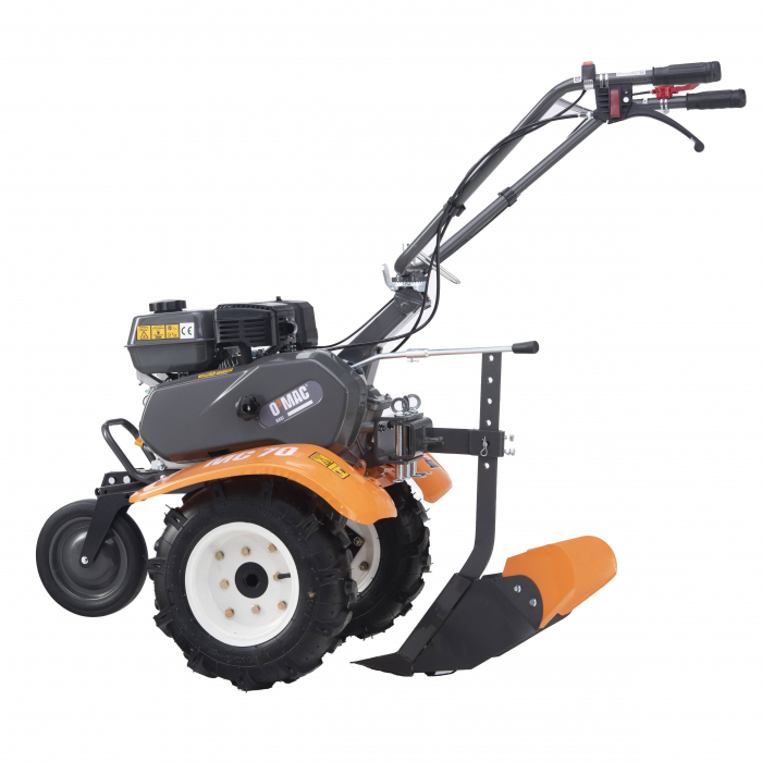 Motocultor OMAC MC 70 cu roti, plug si rarita [3]
