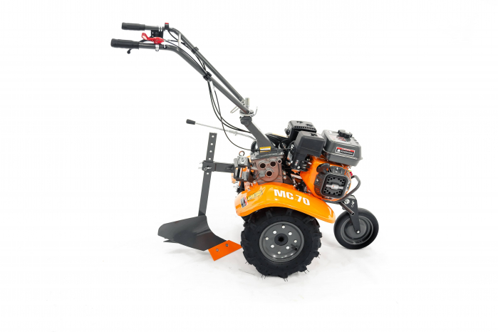 Motocultor OMAC MC 70 cu roti, plug si rarita [8]
