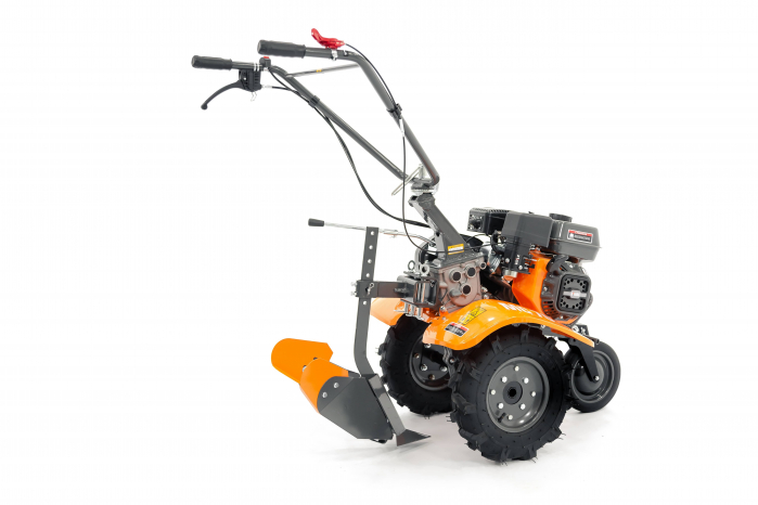 Motocultor OMAC MC 70 cu roti, plug si rarita [9]