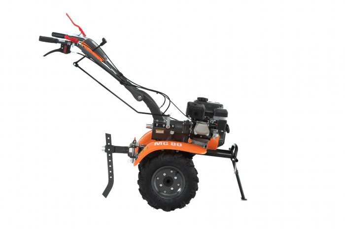 Motocultor OMAC MC 80 cu roti, plug si rarita [8]