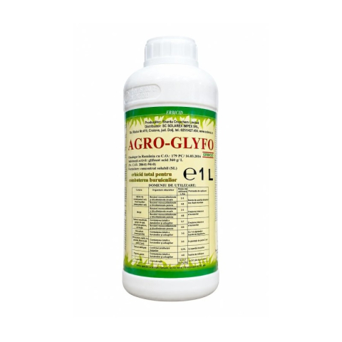Fitofarmaceutice - Agro-Glyfo Green erbicid total 1 l