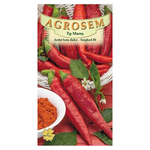 Ardei - Ardei boia dulce  - Szegedi 80