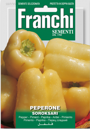 Seminte de legume - Ardei gras Soroksari 1g  - Franchi Sementi