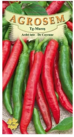 Ardei - Ardei iute - De Cayenne 0.7g