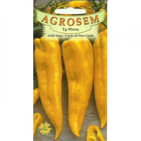 Ardei - Ardei lung - Corno Di Toro Giallo 0.4g