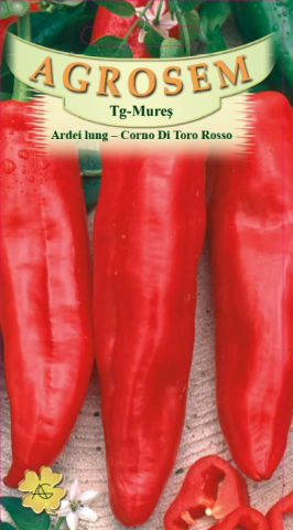 Seminte de legume - Ardei lung - Corno Di Toro Rosso 0.7g