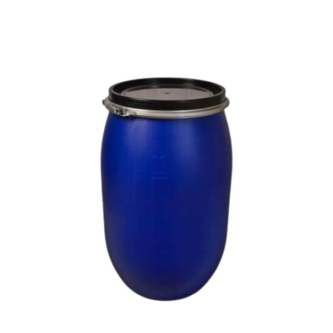 uz casnic - Bidon plastic albastru cu cerc 80 L