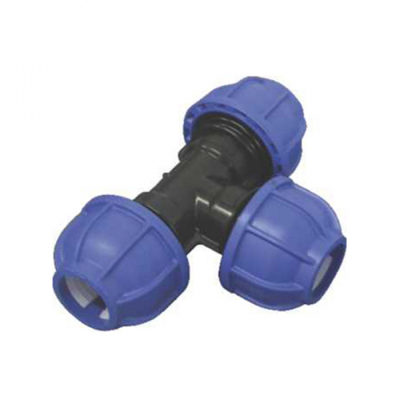 Accesorii pentru irigatii - Teu compresie egal 32 mm