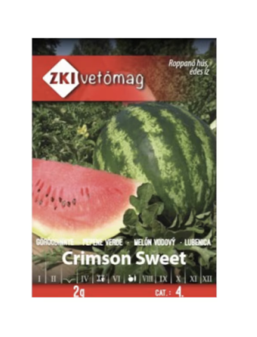 Pepene verde - CRIMSON SWEET Seminte de pepene verde ZKI 2g