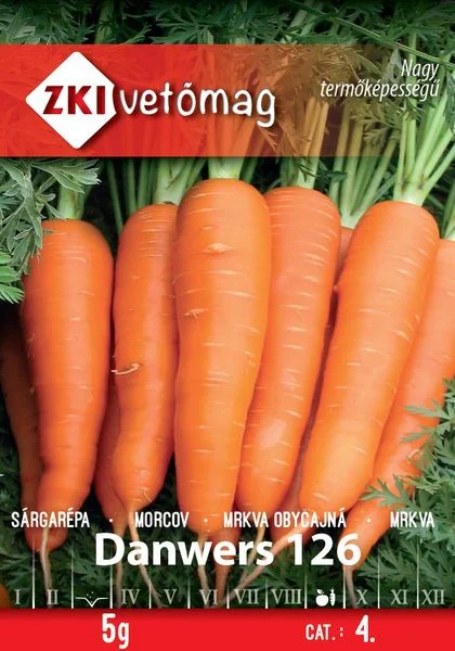 Morcov - Seminte de morcov DANWERS 126 5G - ZKI