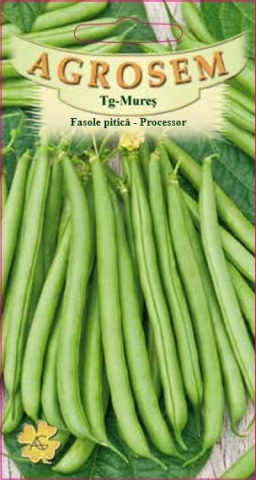 Seminte de legume - Fasole pitică - Processor 10 g Agrosem