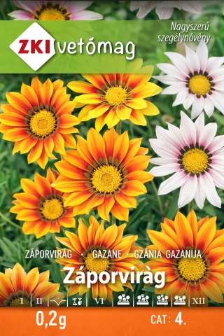Seminte si bulbi de flori - Gazanie amestec de culori seminte de flori ZKI 0.2