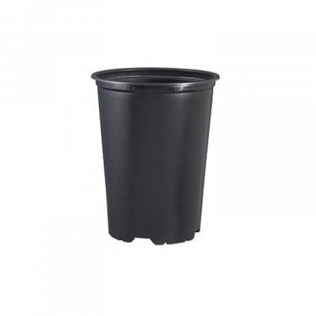 Alveole, tavi si ghivece - Ghiveci de productie rotund 14 x 18 cm negru